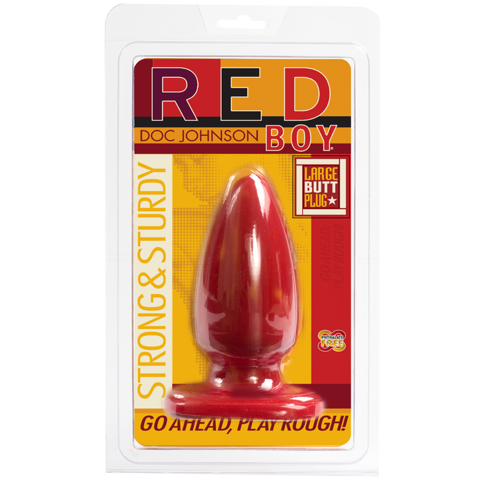 Red Boy Butt Plug L