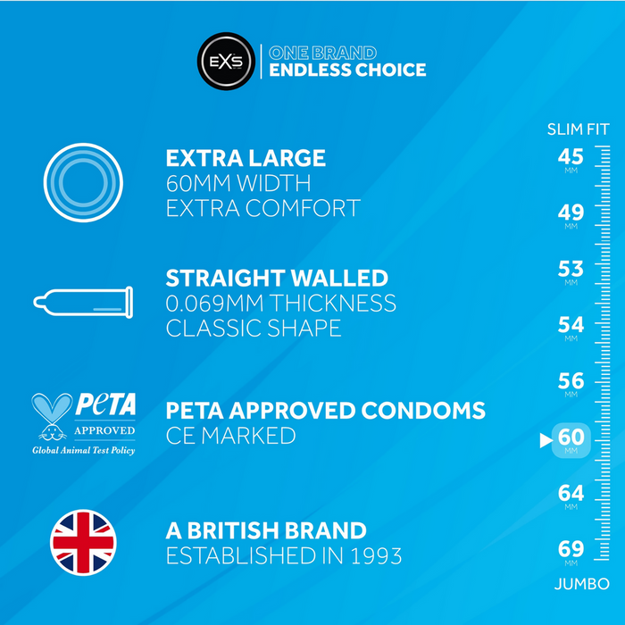 EXS Magnum Préservatifs 100 Pièces