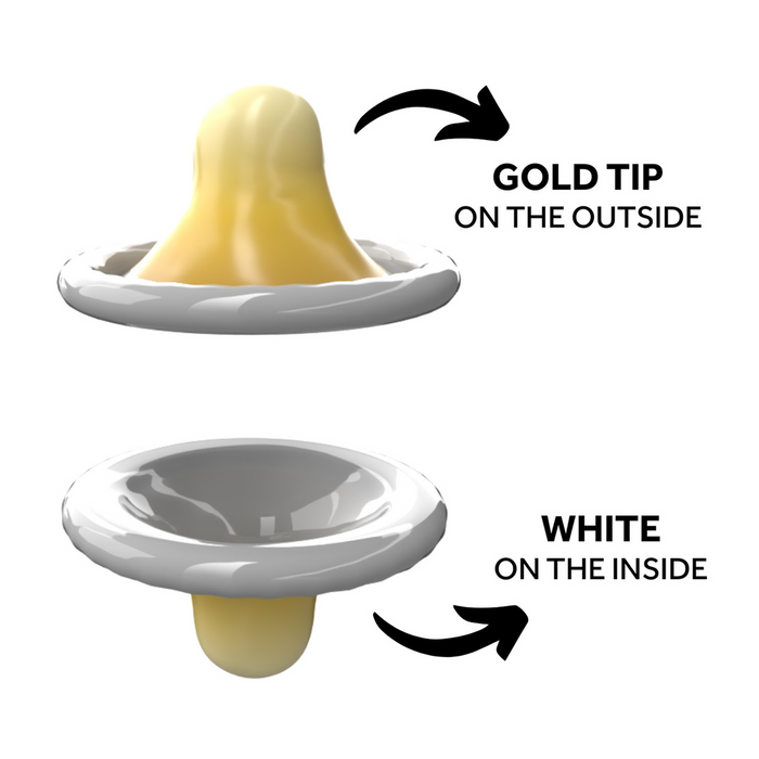 Exs Rightway Gold Condoms 12 Pieces