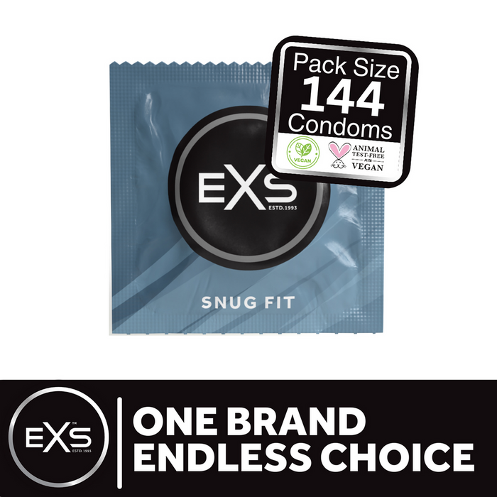 EXS Snug Fit Préservatifs 144 Pièces