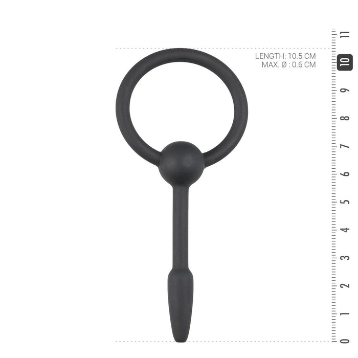 Sinner Gear Plug Pénien Avec Anneau 10 cm