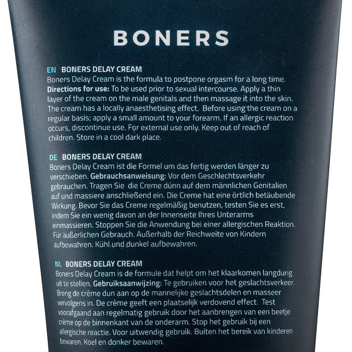 Boners Crème Retardante 100 ml