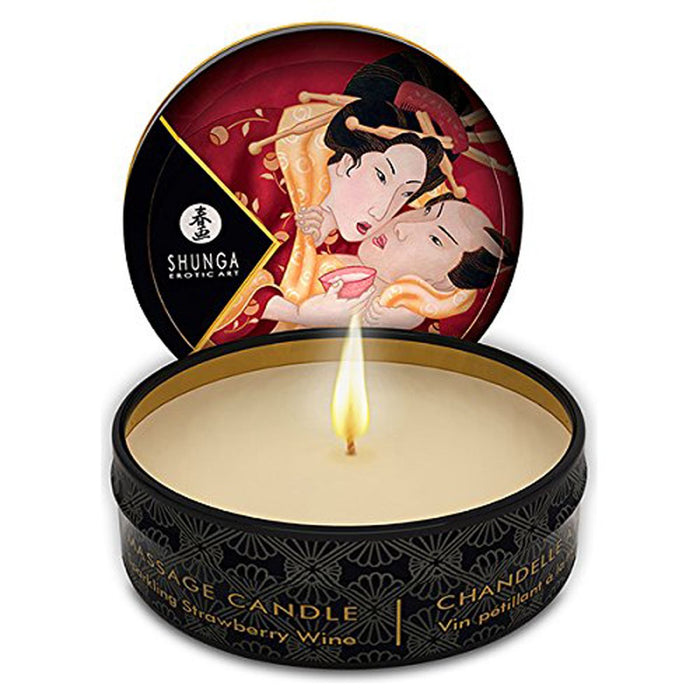 Shunga Bougie De Massage Fraise 30 ml