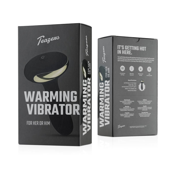 Teazers Vibromasseur Anal Noir 13 cm