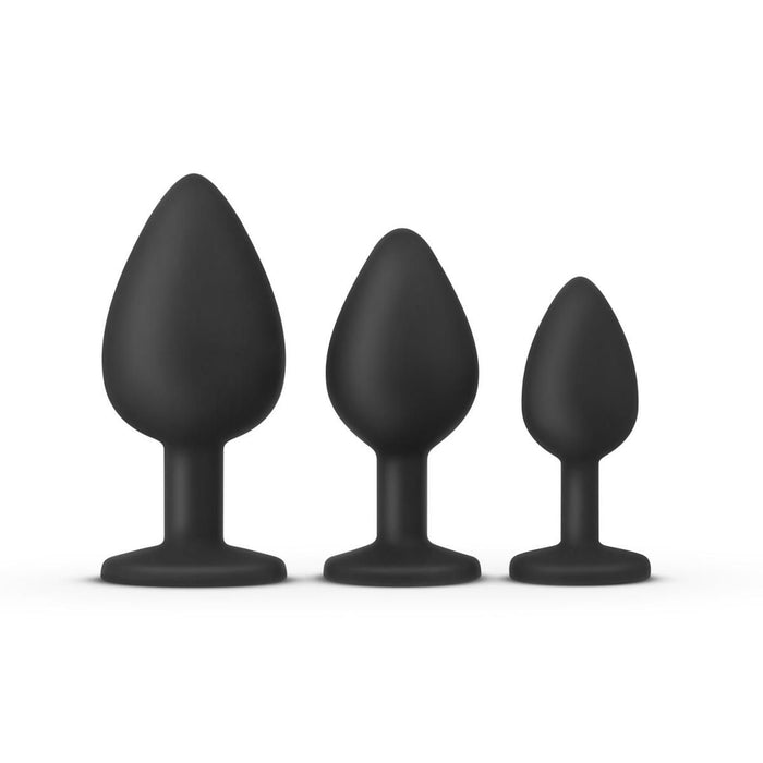 Teazers Plug Anal Set Noir
