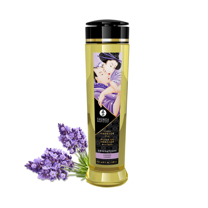 Shunga Huile De Massage Sensation Lavender 240 ml