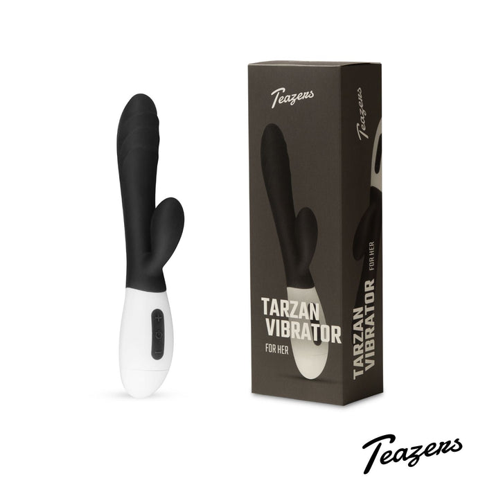 Teazers Tarzan Vibromasseur Noir 20 cm