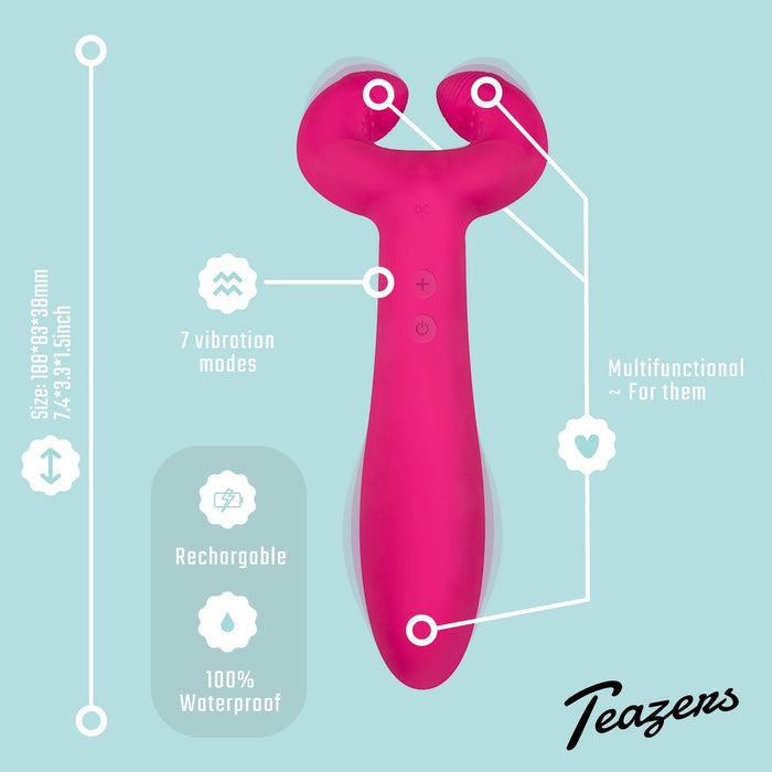 Teazers Pair Vibromasseur 18 cm