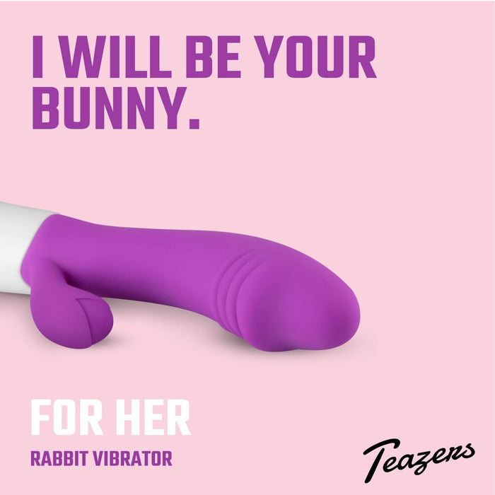 Teazers Vibromasseur Rabbit 18 cm