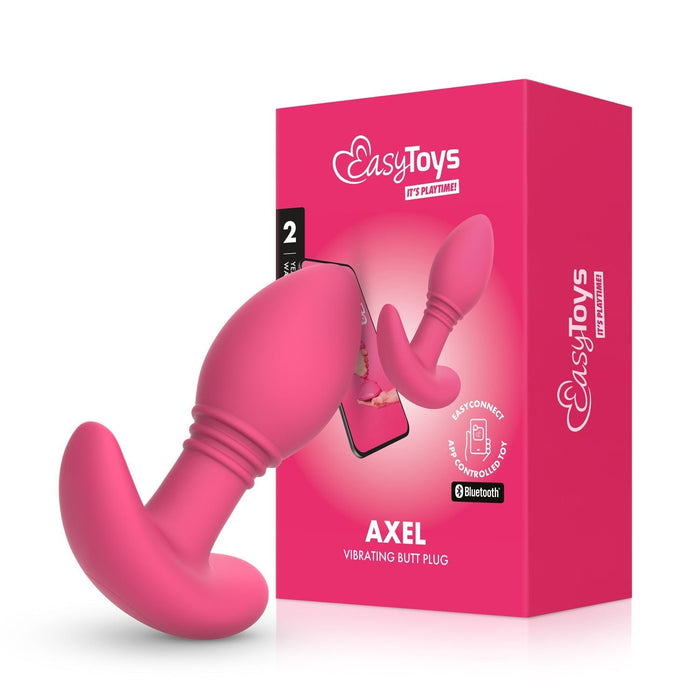 EasyToys Axel Plug Anal Vibrant Avec App 10 cm