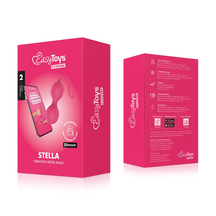 EasyToys Stella Boules De Geisha Vibrantes Avec App