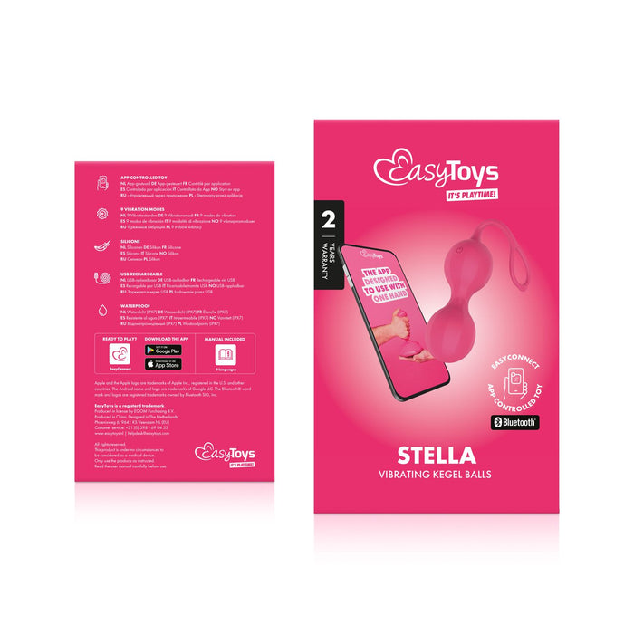 EasyToys Stella Boules De Geisha Vibrantes Avec App
