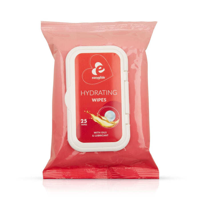 EasyGlide Lingettes Intimes Hydratantes Avec Lubrifiant Et Huiles 25 Unités