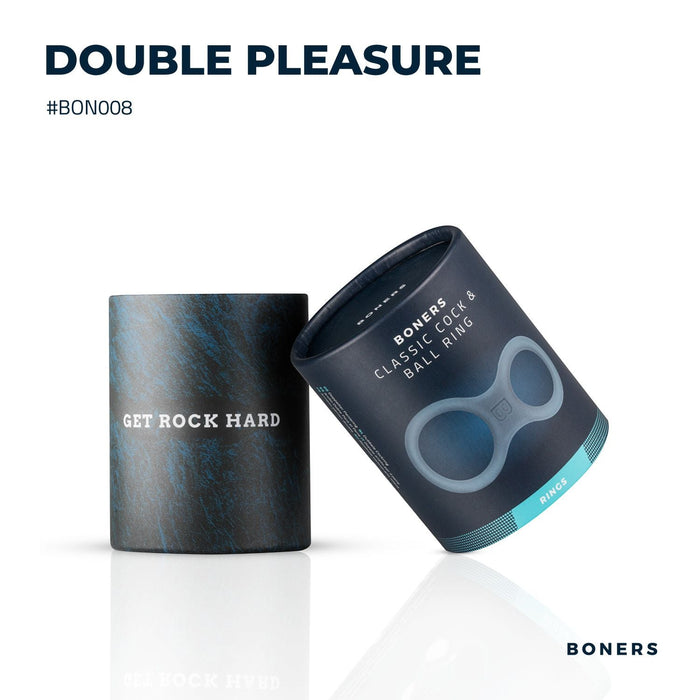 Boners Anneau Pénien En Silicone Avec Extenseur Testiculaire