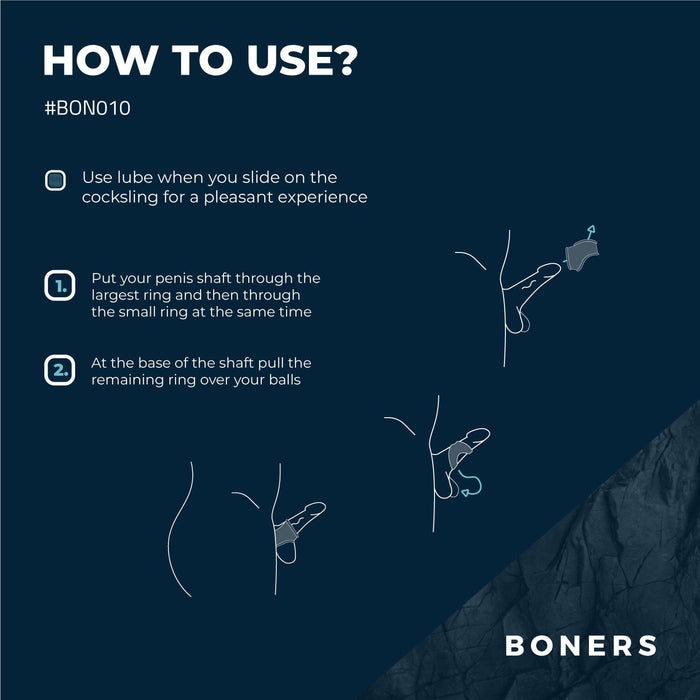 Boners Harnais Pour Pénis Et Testicules