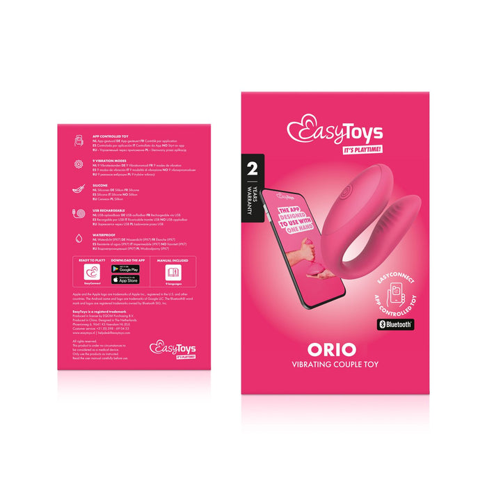 EasyToys Orion Vibromasseur Pour Couple Avec App