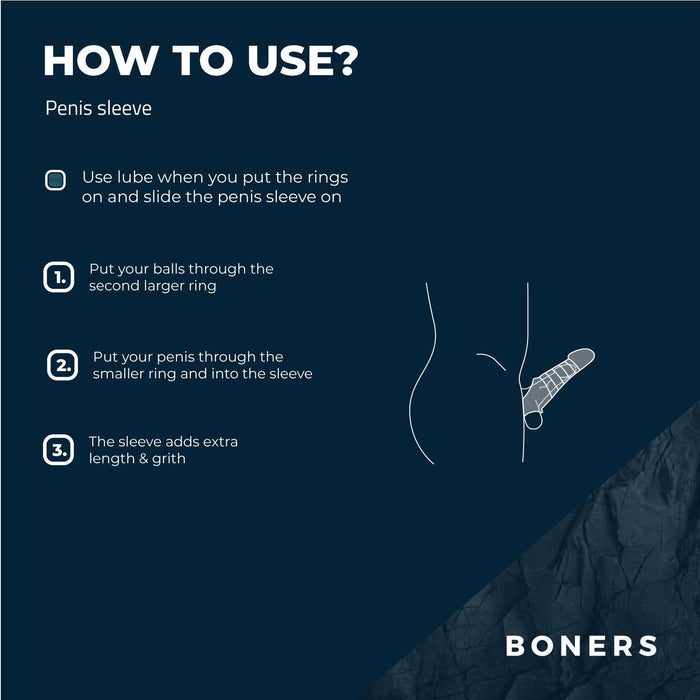 Boners Gaine Pénienne Renforcée 25 cm