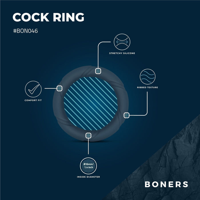 Boners Anneau Pénien Ergonomique