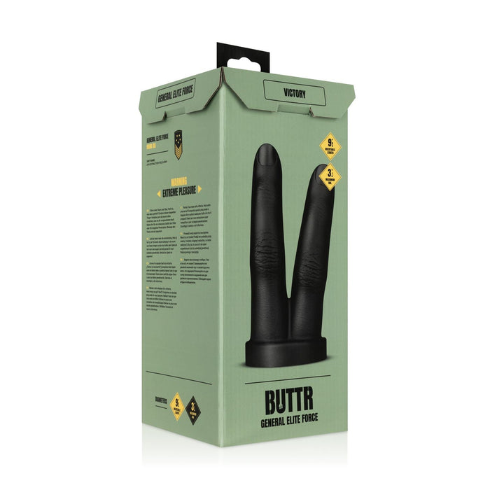 Buttr Victory Double Finger Buttplug 27 cm