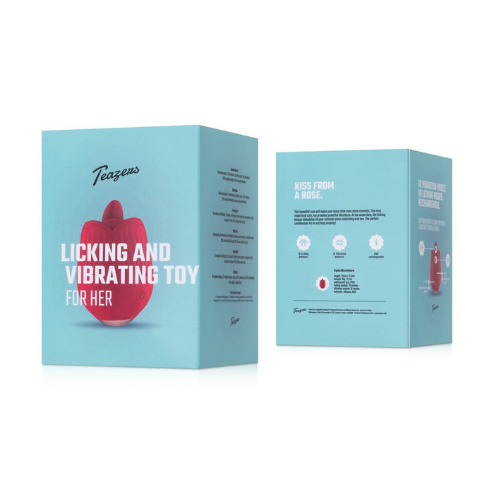 Teazers Vibromasseur Clitoridien Rouge