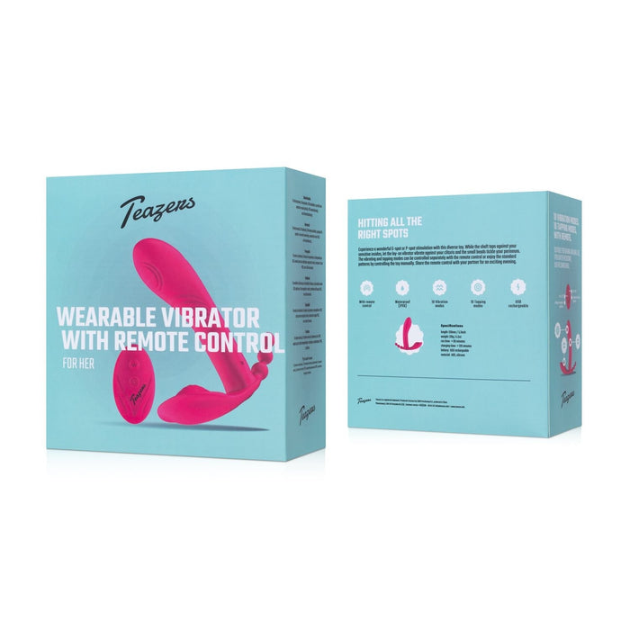 Teazers Vibromasseur Portable Avec Télécommande
