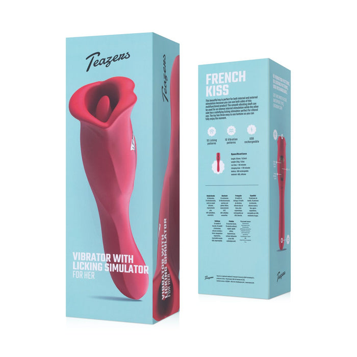 Teazers Vibromasseur Avec Stimulateur Clitoridien Léchant