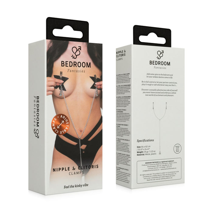 Bedroom Fantasies Pinces À Tétons Et Au Clitoris