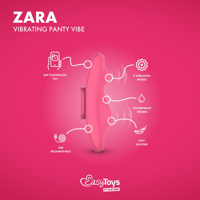 EasyToys Zara Culotte Vibrant Avec App