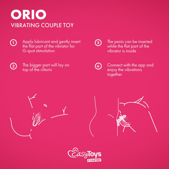 EasyToys Orion Vibromasseur Pour Couple Avec App