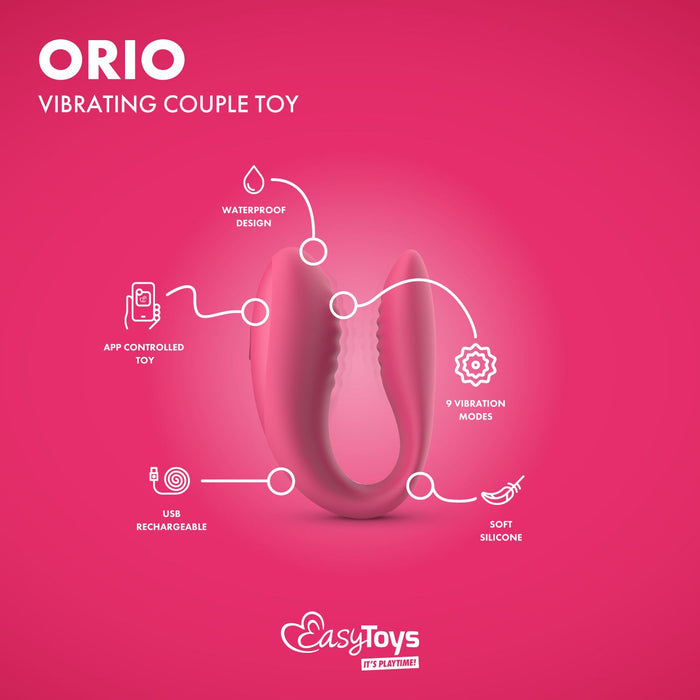 EasyToys Orion Vibromasseur Pour Couple Avec App