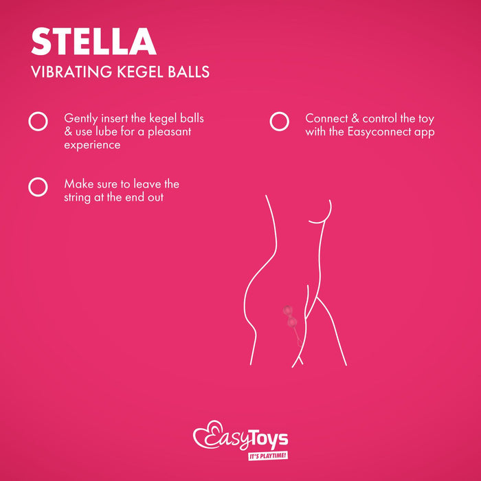 EasyToys Stella Boules De Geisha Vibrantes Avec App