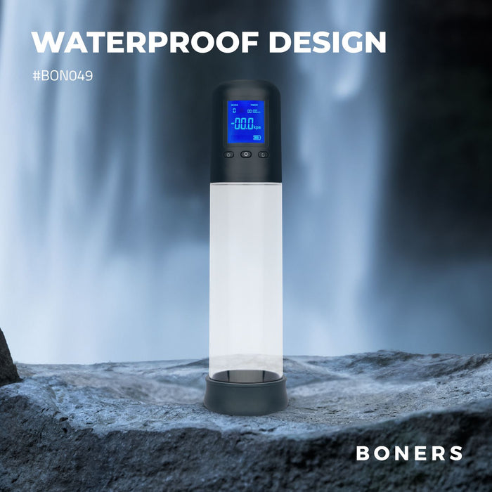 Boners Pompe À Pénis Automatique Avec Écran LCD