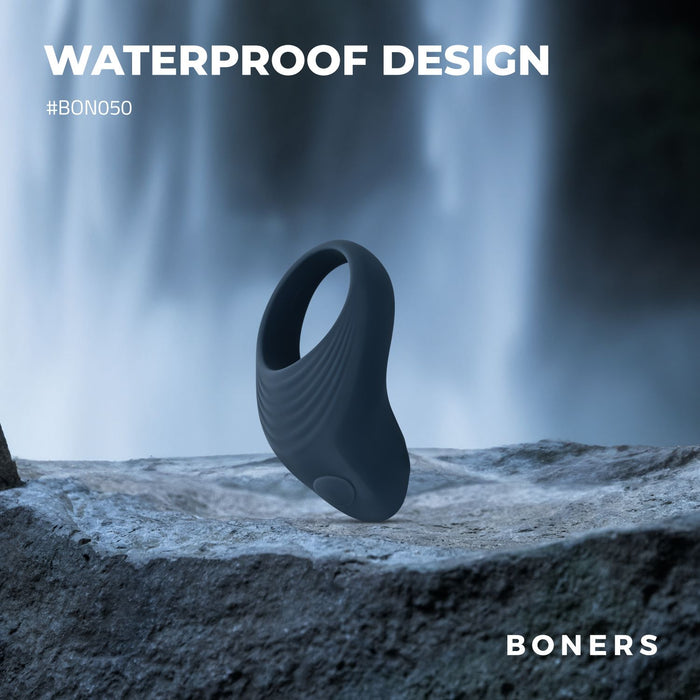 Boners Anneau Pénien Vibrant Flexible
