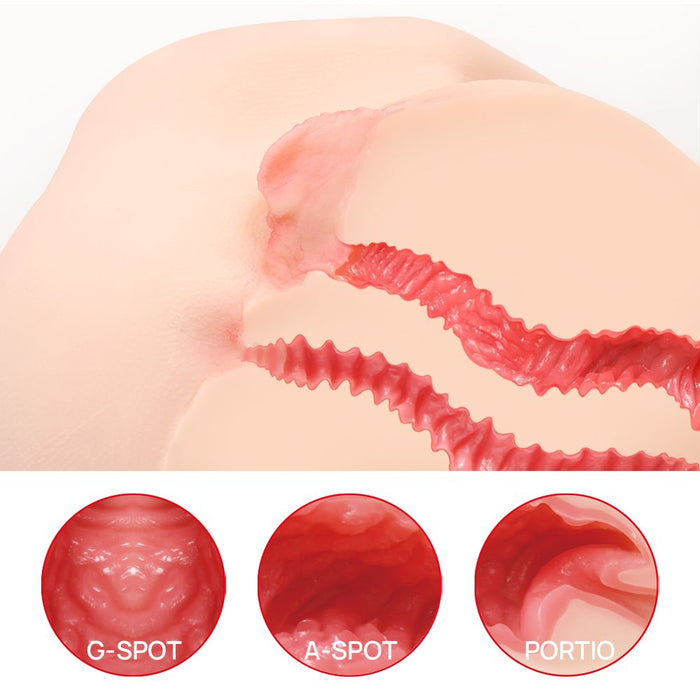 Kokos Vanilla Onahole Real Vagin Double Layer Masturbateur