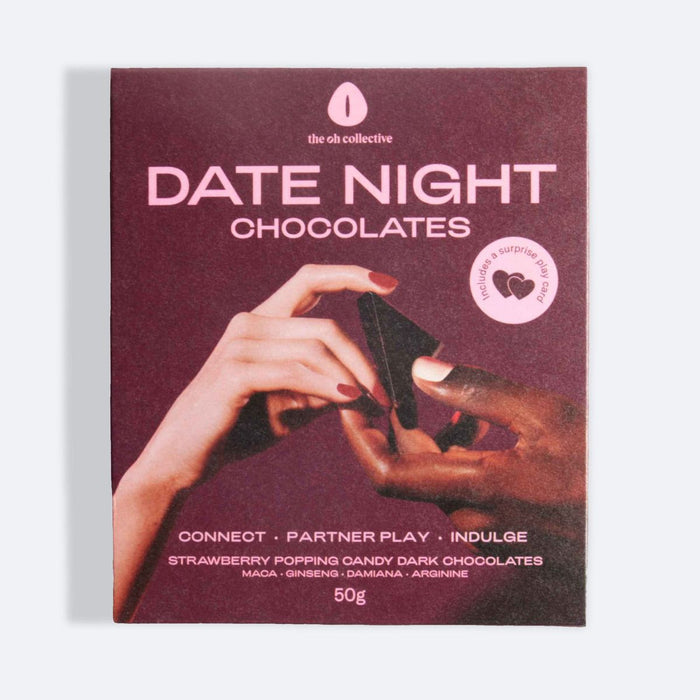 The Oh Collective – Date Night Chocolat – À la Maca Et Au Ginseng