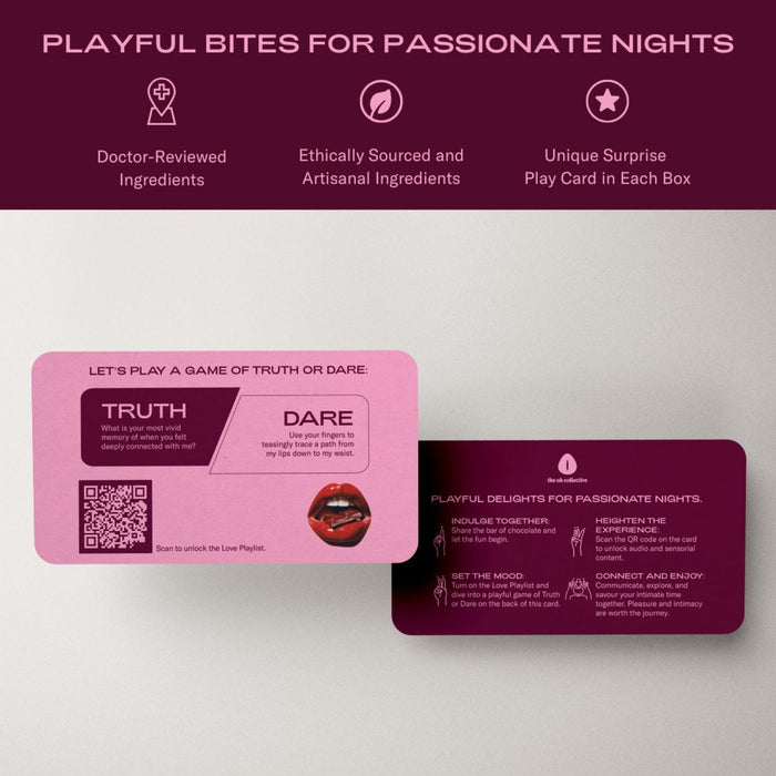 The Oh Collective – Date Night Chocolat – À la Maca Et Au Ginseng