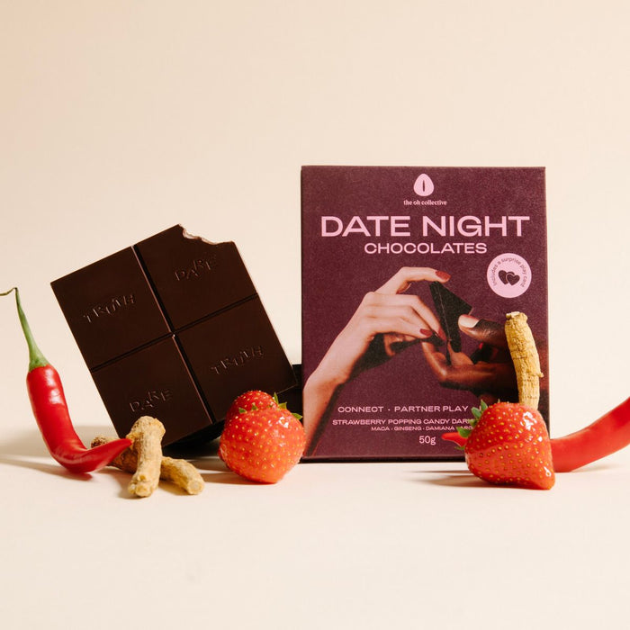 The Oh Collective – Date Night Chocolat – À la Maca Et Au Ginseng