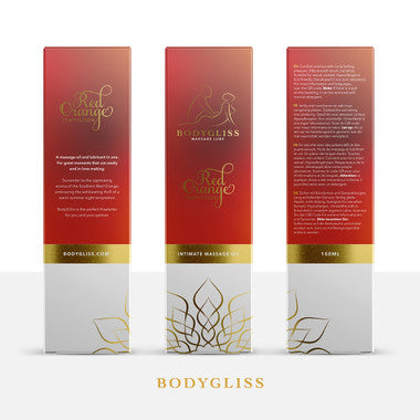 BodyGliss Huile De Massage Orange Rouge 150 ml