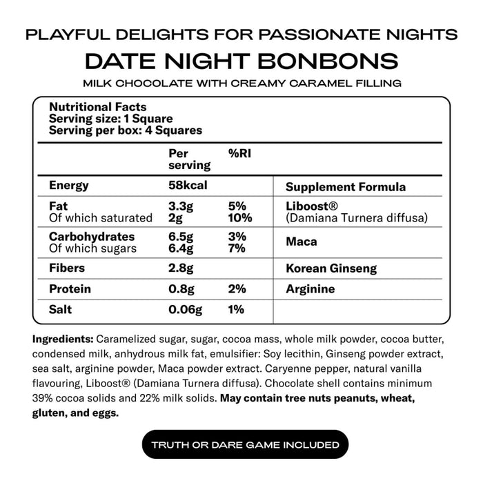 The Oh Collective - Date Night Bonbons - Chocolat d'amour