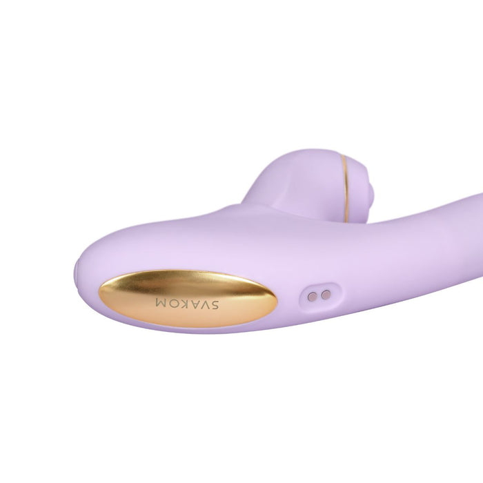 Svakom Duoglow Vibromasseur Vat Et Vient Avec App 19 cm