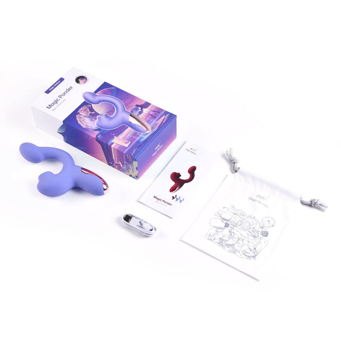 Magic Motion Magic Ponder Vibrateur Lèche-Clitoris Et Point G Violet