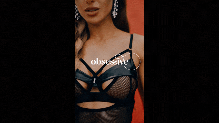 Obsessive Dominna Chemise & String Noir