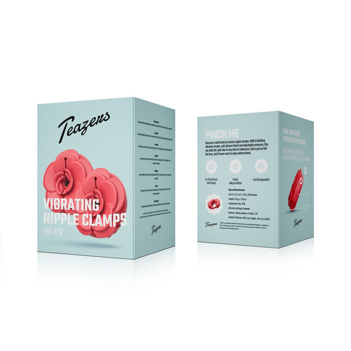 Teazers Pinces à Seins Vibrantes