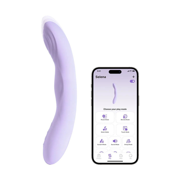 Svakom Selena Vibromasseur Chauffant Point G Avec App 21 cm