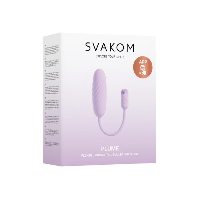 Svakom Plume Vibromasseur à Brosse Flexible Avec App