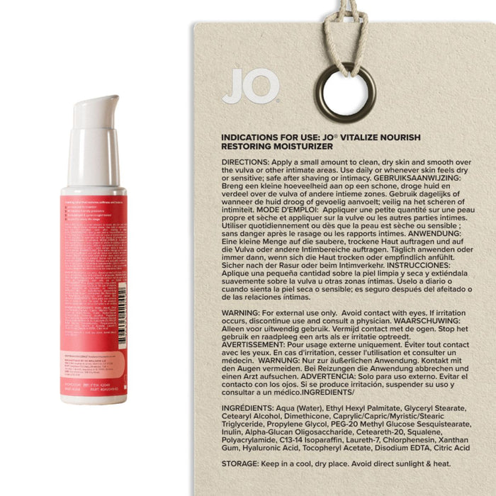 JO Vitalize Nourish Crème Nourrissante Pour Les Parties Intimes 60 ml