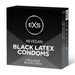 Exs Black Latex Condoms 48 Pieces