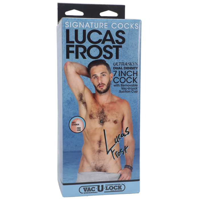 Lucas Frost Realistic Ultraskyn Dildo 7 / 18 Cm Vanilla