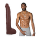 Hollywood Cash Realistic Ultraskyn Dildo 11 / 29 Cm Chocolate