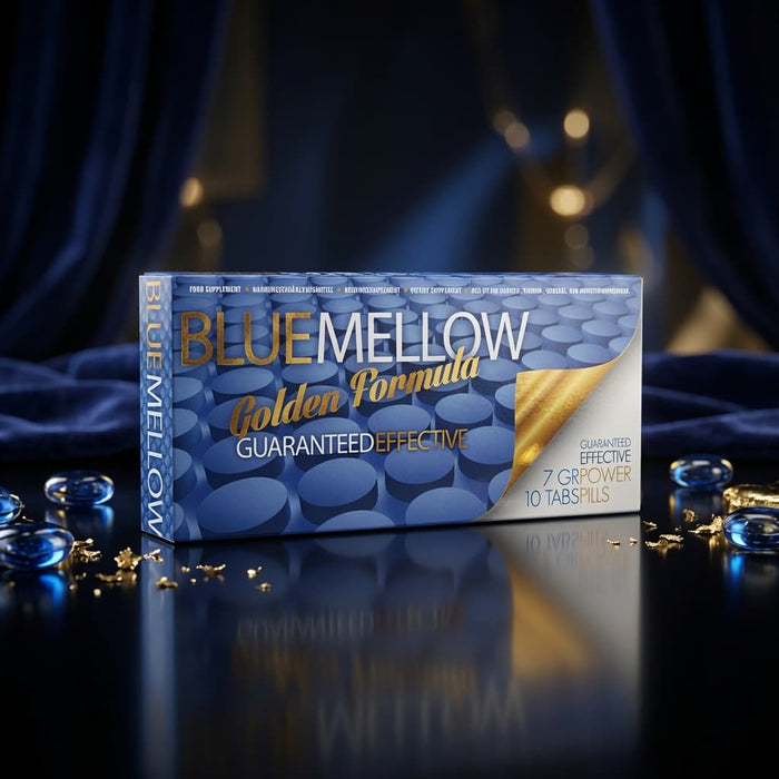 Blue Mellow Comprimés Naturels Pour l'érection 10 Pièces